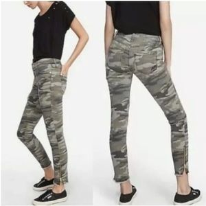 Express ankle zip ankle jeans, like new wore once